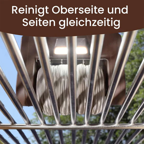 Kabelloser elektrischer Grillreiniger ohne Borsten