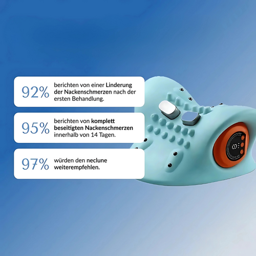 Ergonomischer 4-in-1 Nacken- und Rückenmassager