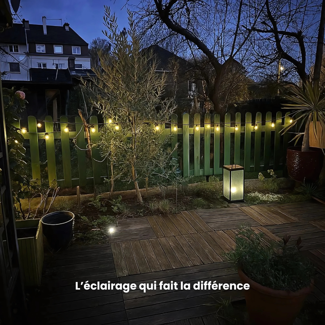 Solar-LED-Lichterkette für den Außenbereich