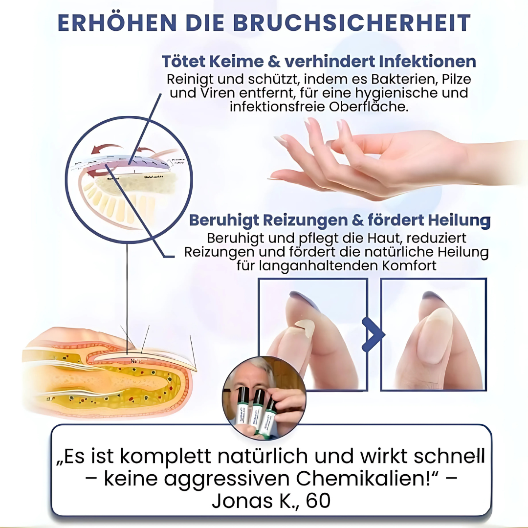 Nagel-Serum gegen Pilz & Verfärbung