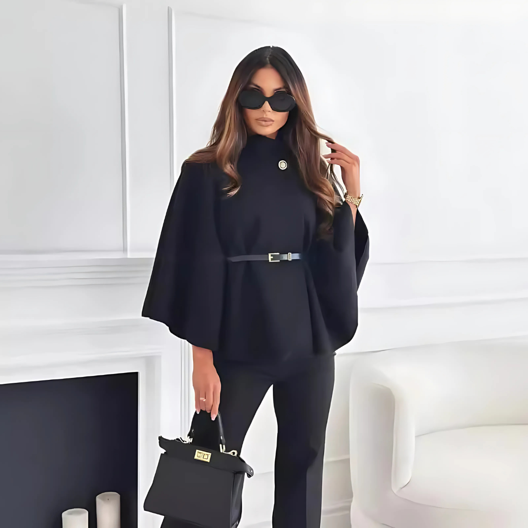 Elegante Schmetterlingsjacke mit Gürtel
