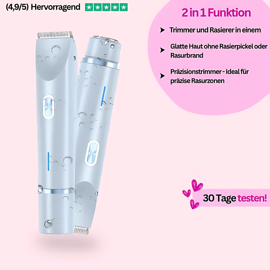 2-in-1 Rasierer & Trimmer