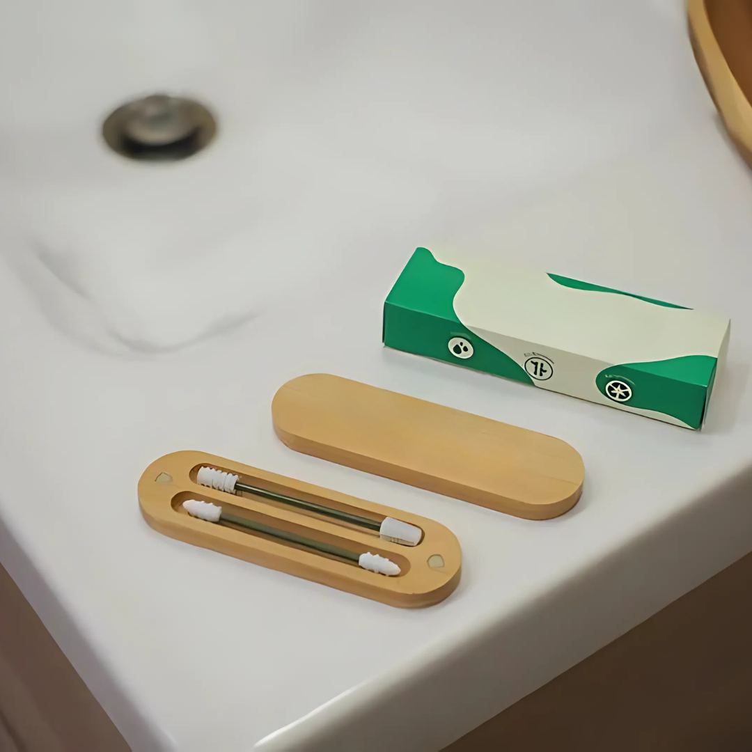 Wiederverwendbare Wattestäbchen aus Silikon Zero Waste