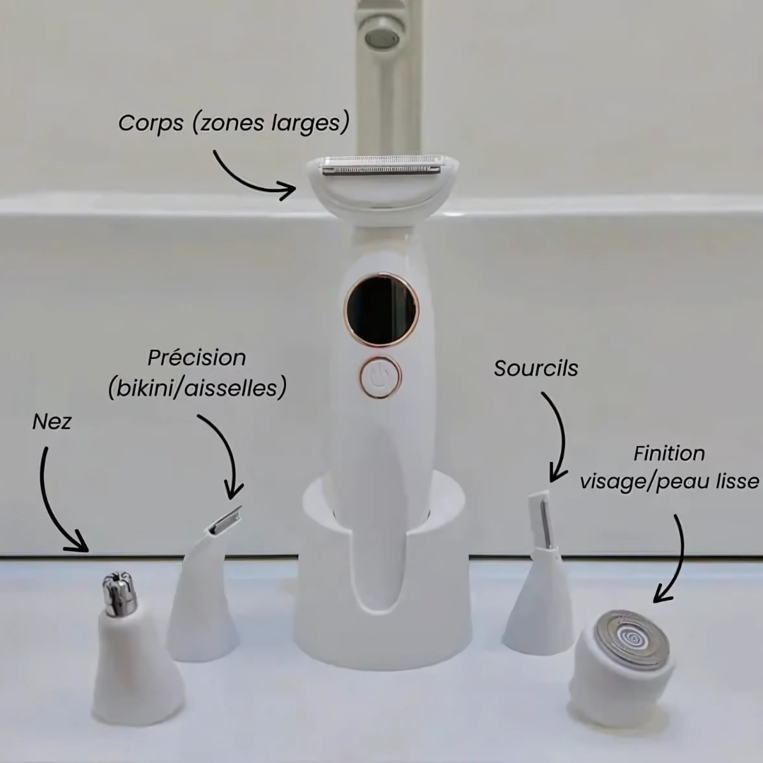 Sanftes Peeling-Epilierer