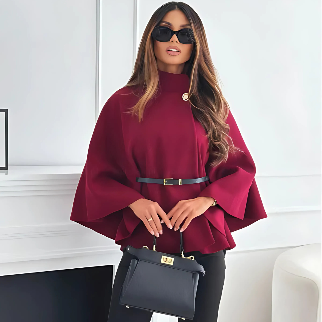 Elegante Schmetterlingsjacke mit Gürtel