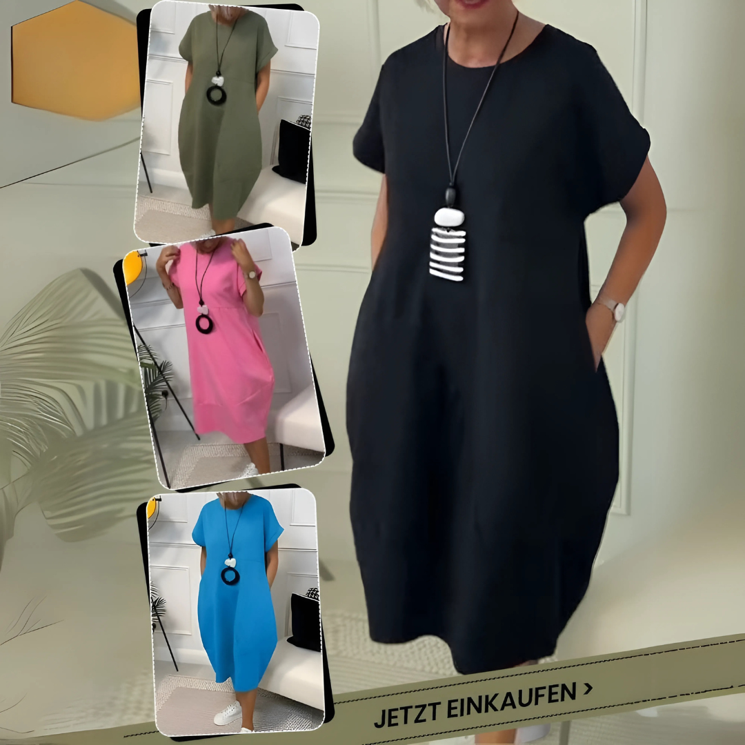 Weites Sommerkleid für Damen