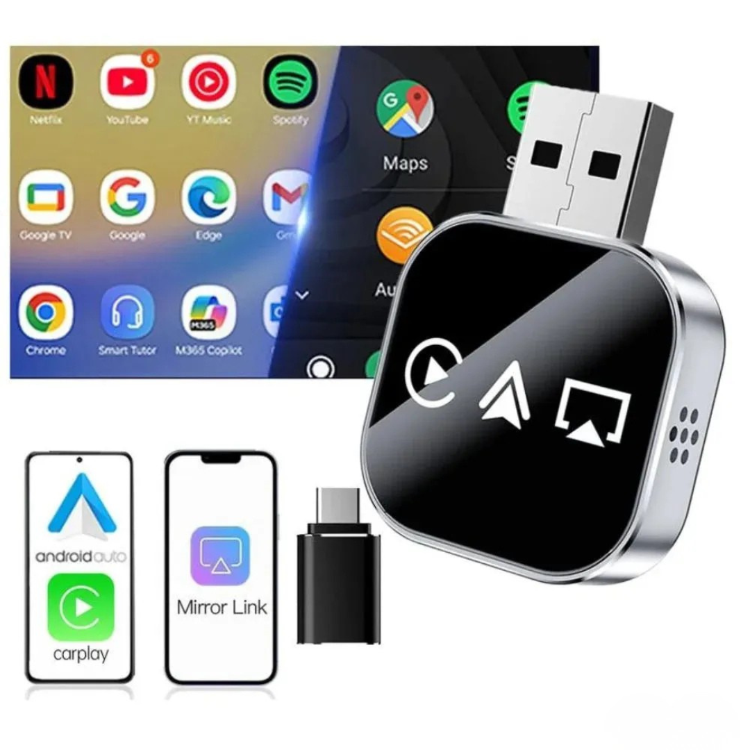 Drahtloser CarPlay- und Android Auto-Adapter