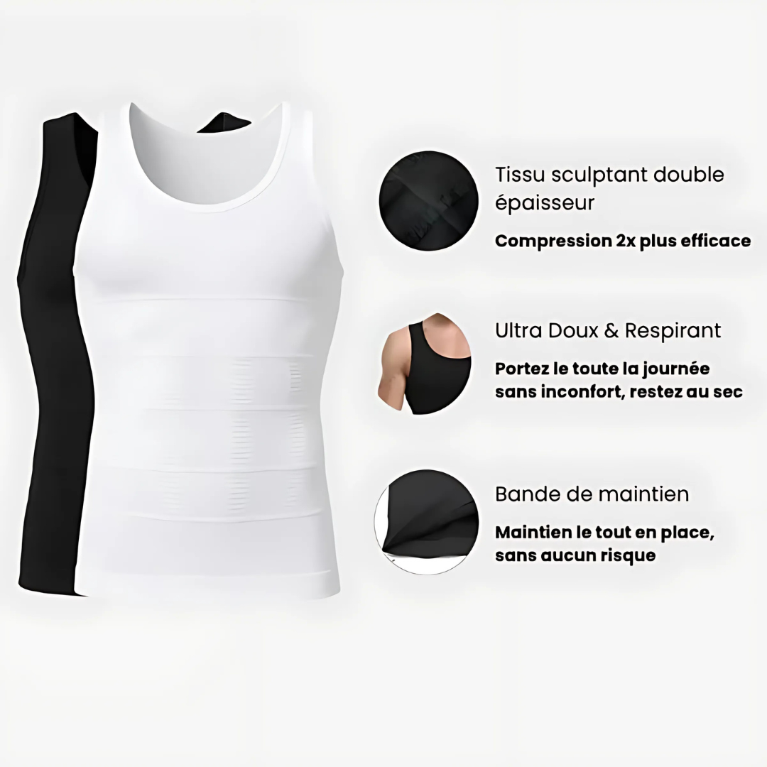 Figurformendes Tanktop für Männer