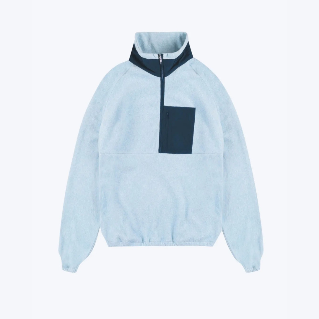 Baumwollfleece Pullover