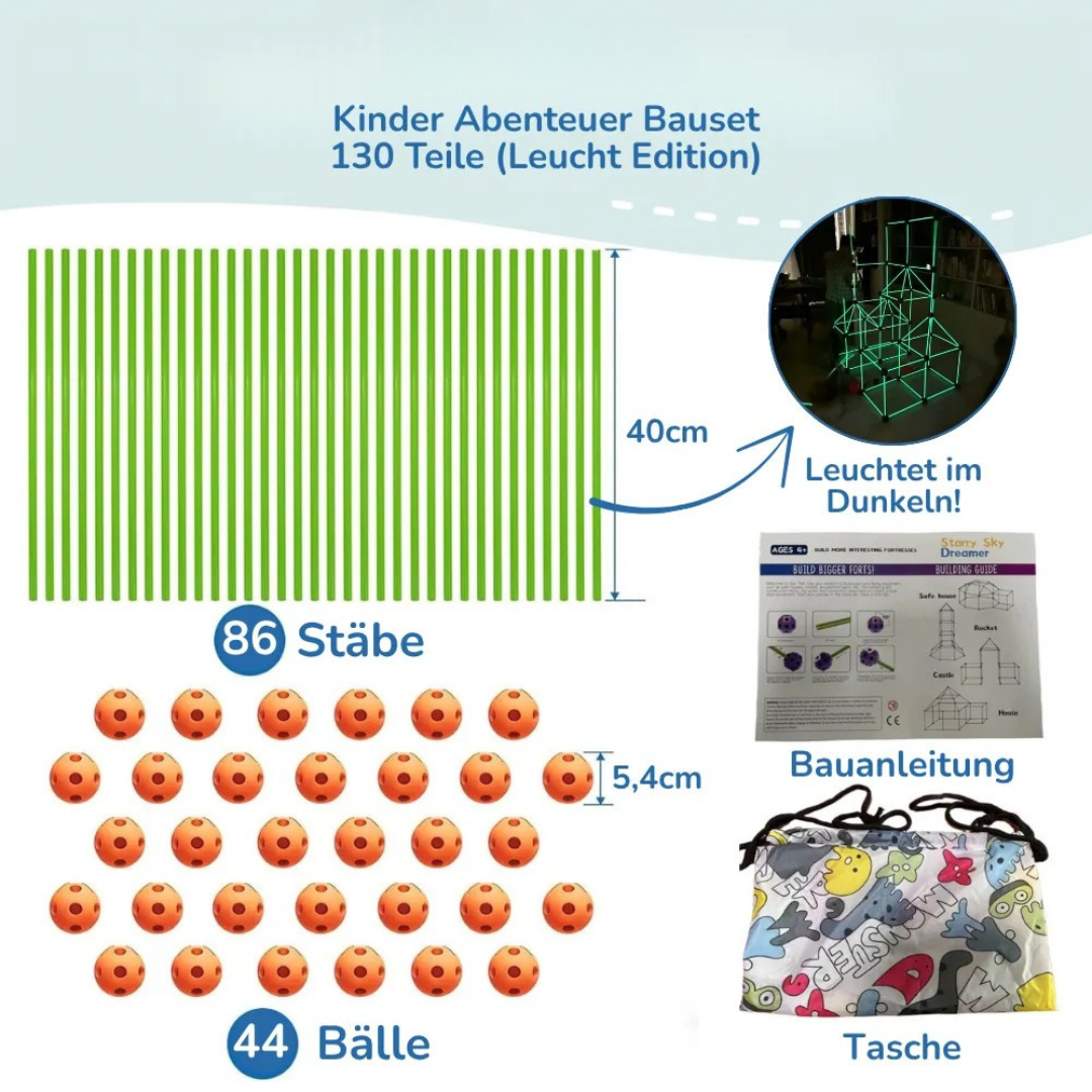 Abenteuer-Bauset für Kinder