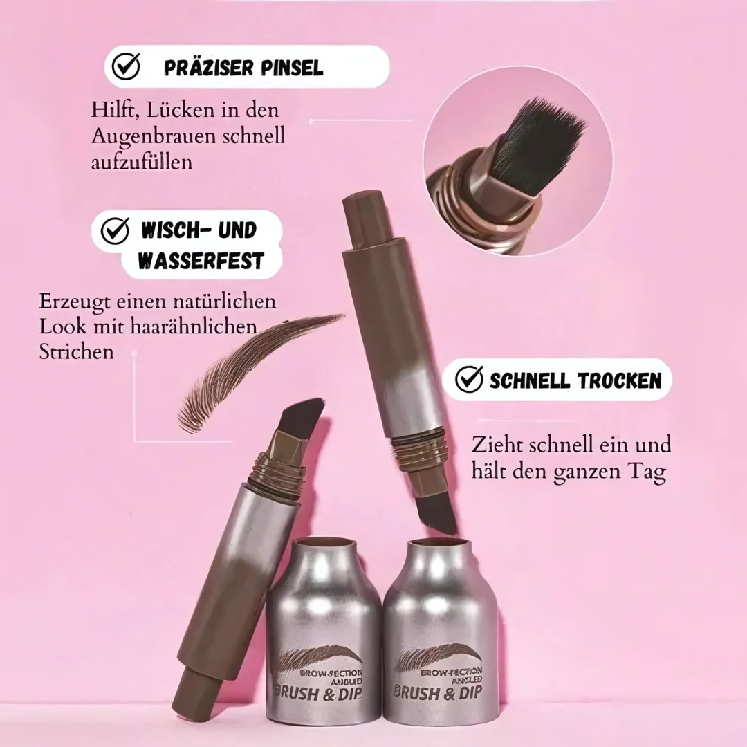 Wasserfeste Präzisions-Augenbrauenbürste