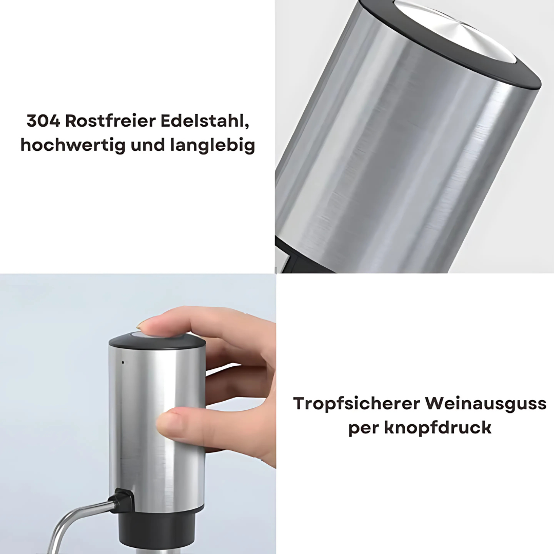 Elektrischer Weinspender mit Belüfter