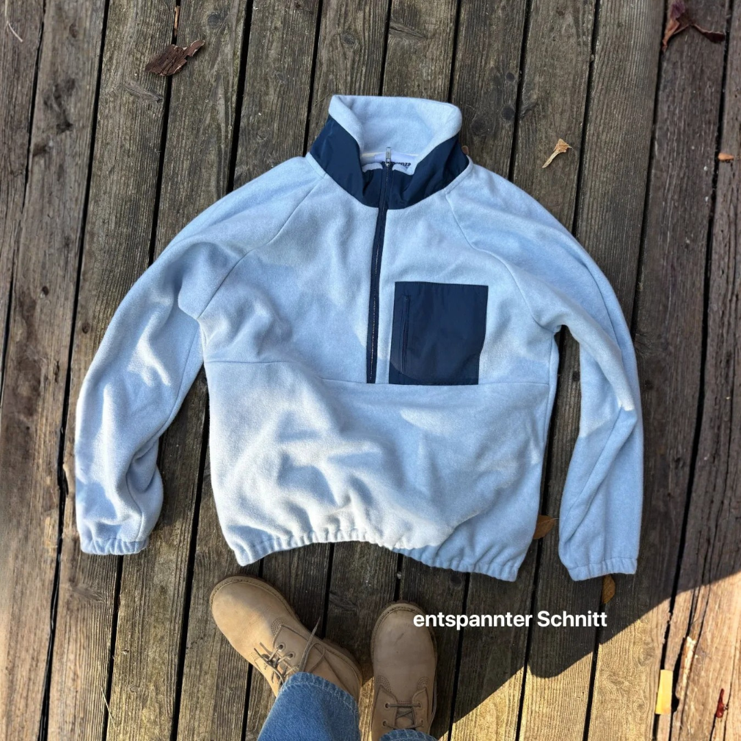 Baumwollfleece Pullover