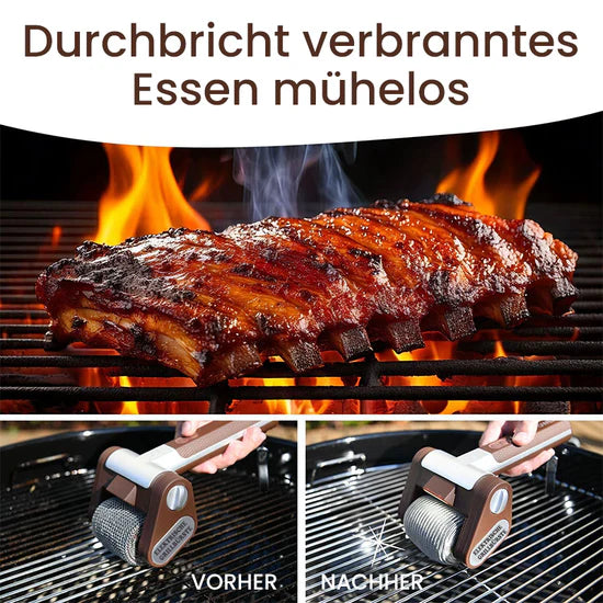 Kabelloser elektrischer Grillreiniger ohne Borsten