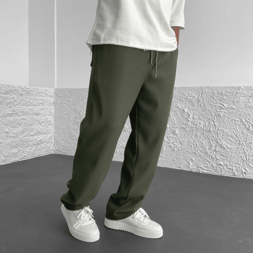 Lässige gerippte Hose für Männer