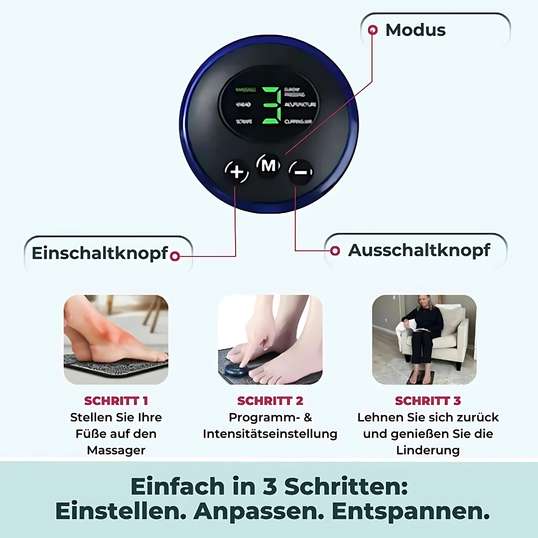 Elektrisches Fußmassagegerät