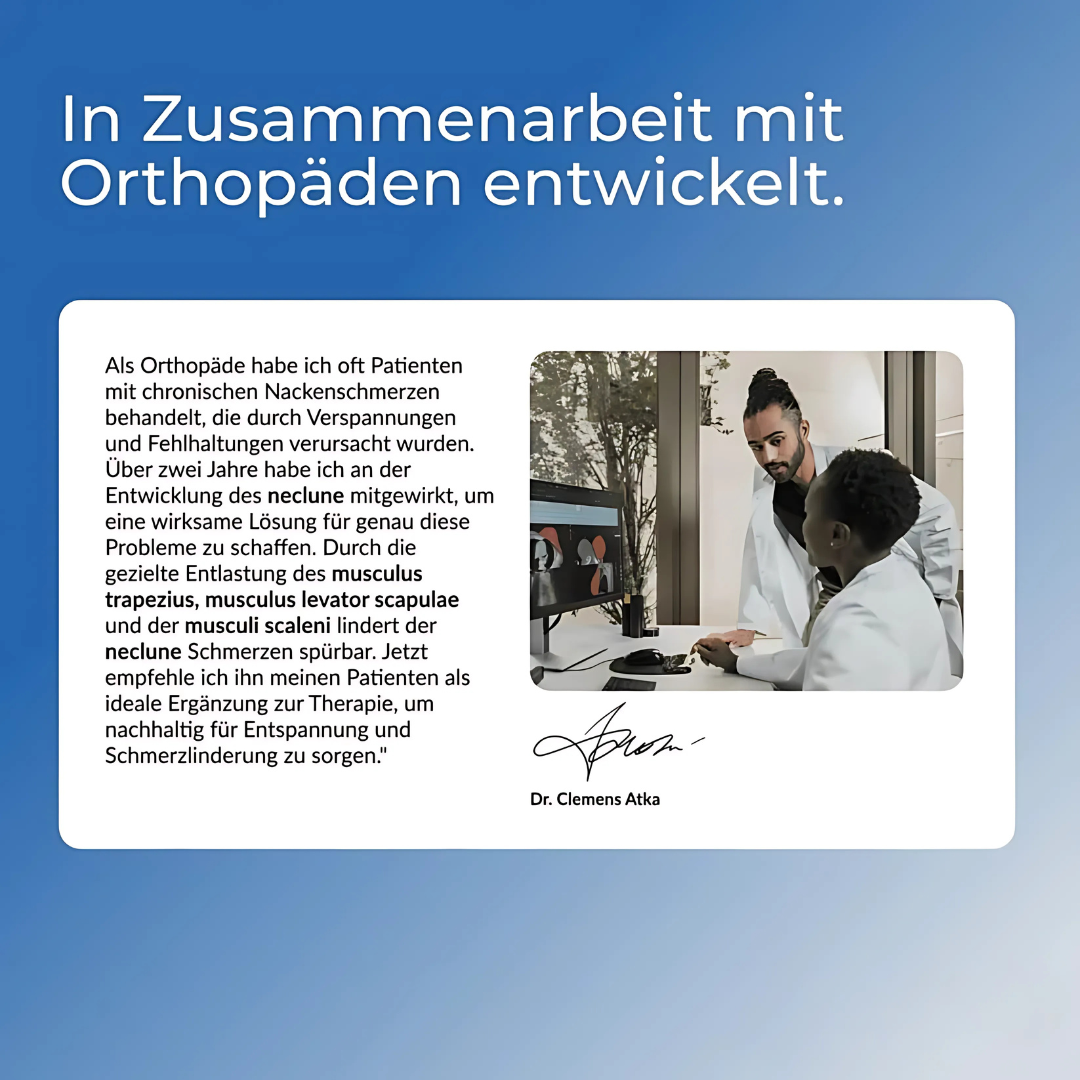 Ergonomischer 4-in-1 Nacken- und Rückenmassager