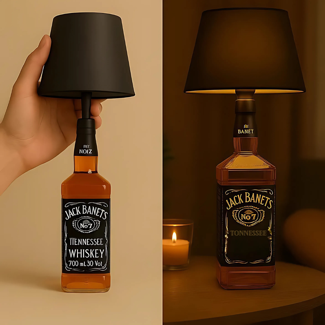 Kabellose LED-Flaschenlampe