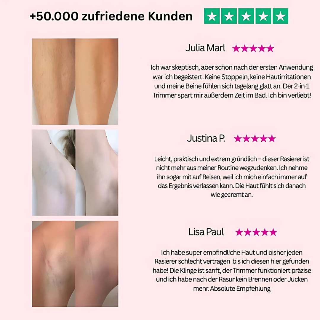 2-in-1 Rasierer & Trimmer