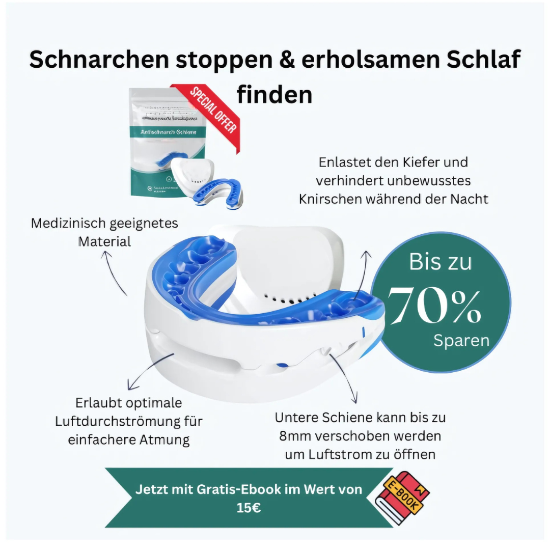Anti-Schnarch-Zahnschiene