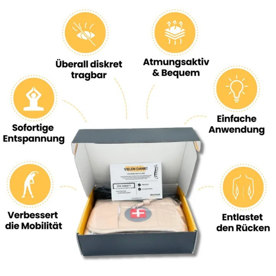 Wärmegurt Rücken kabellos