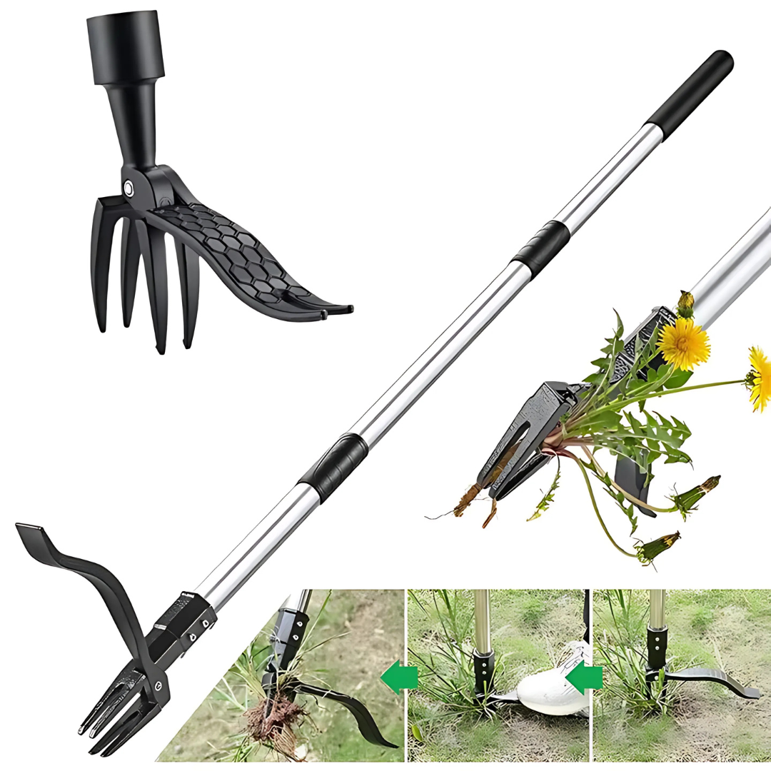 Teleskopischer Unkrautstecher