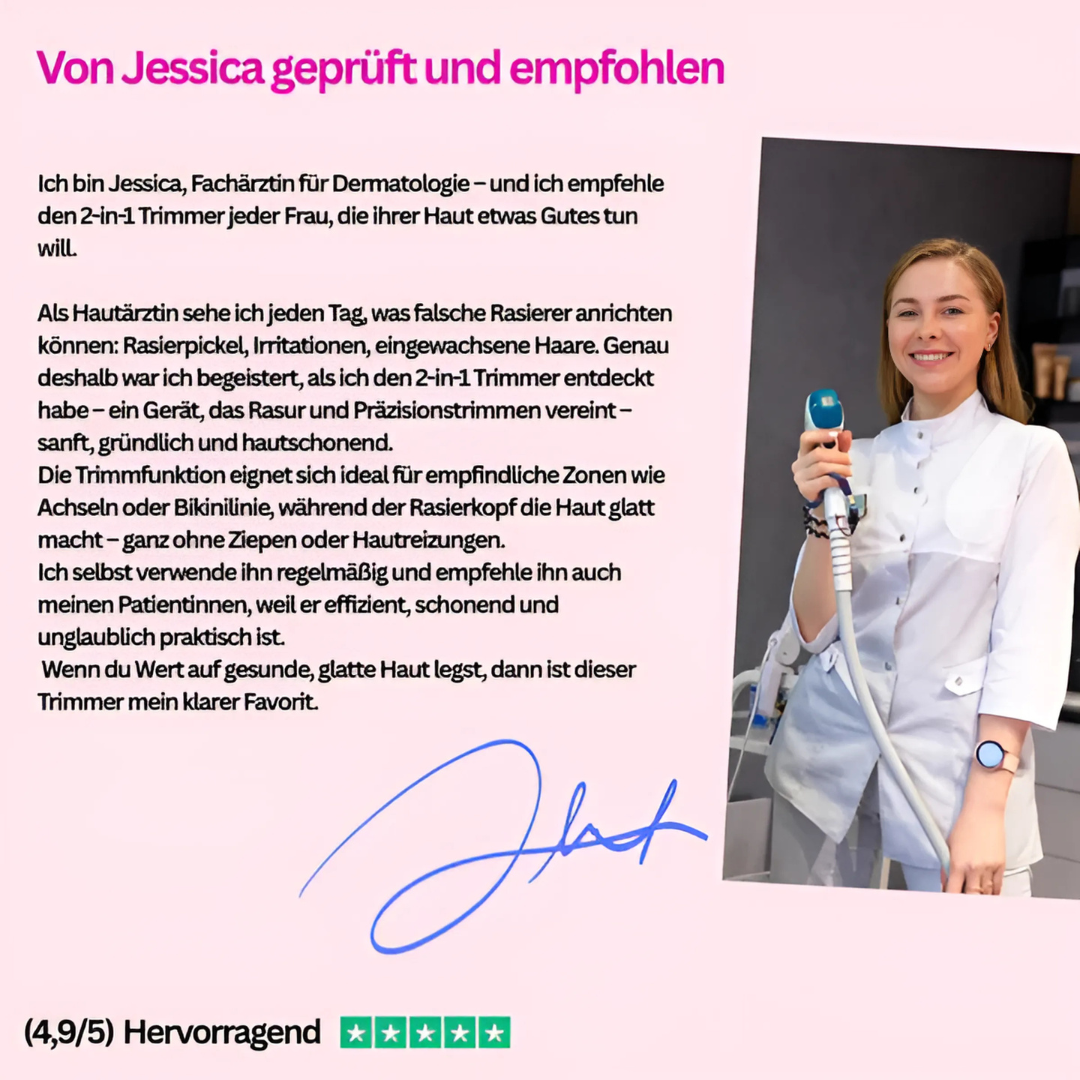 2-in-1 Rasierer & Trimmer