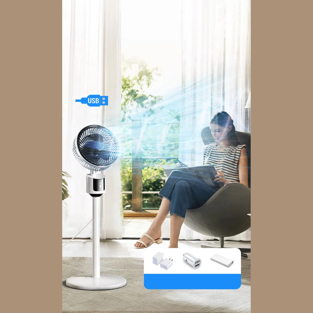 Leiser und kompakter USB-Ventilator