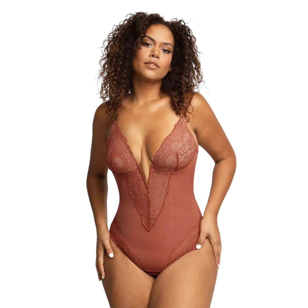 Strapazierfähiger Spitzen-Body, Damen