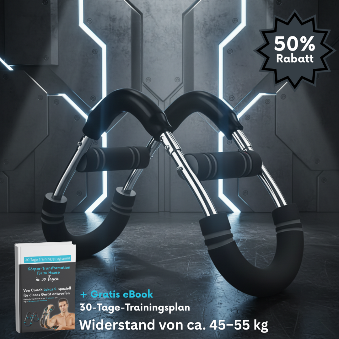 Krafttrainingsstange mit einstellbarem Widerstand