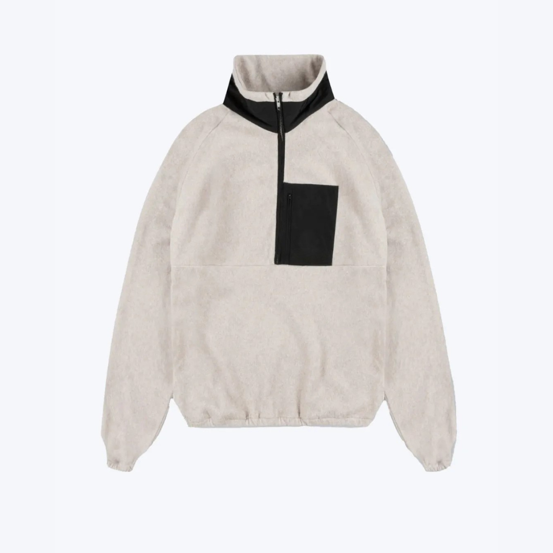 Baumwollfleece Pullover