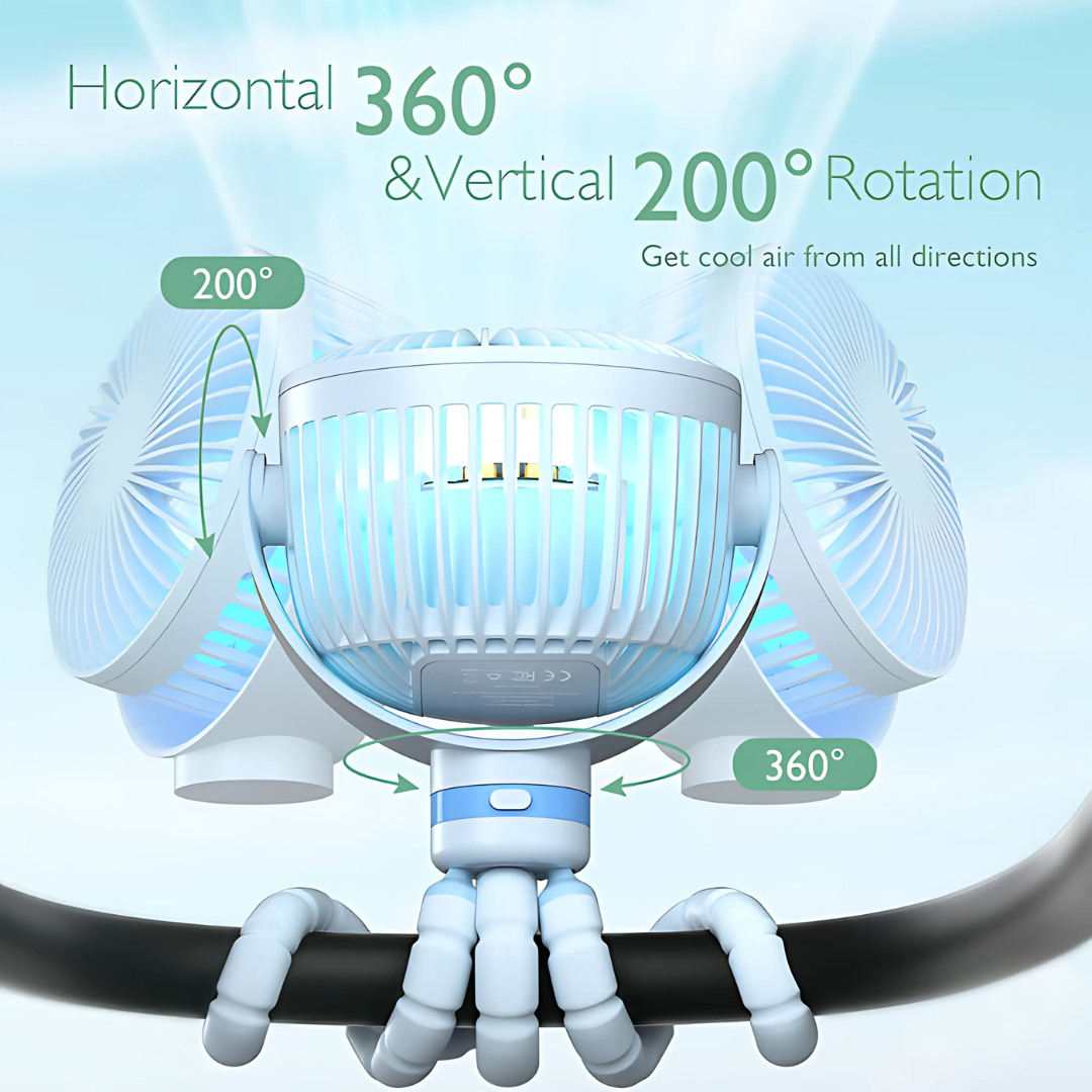 Tragbarer USB-Ventilator