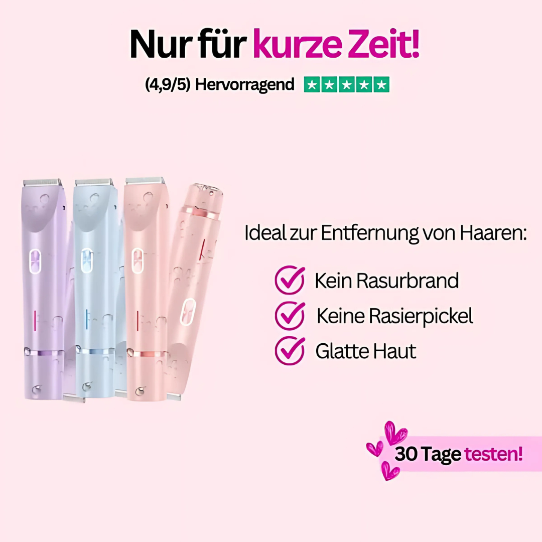2-in-1 Rasierer & Trimmer