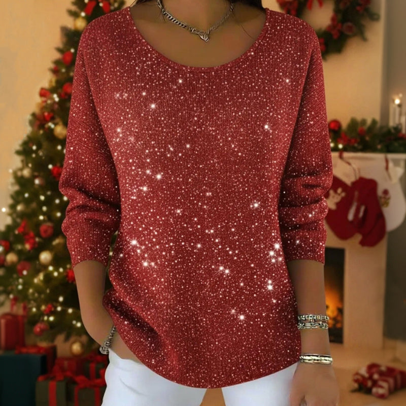 Lässiges Vintage-Langarm-T-Shirt