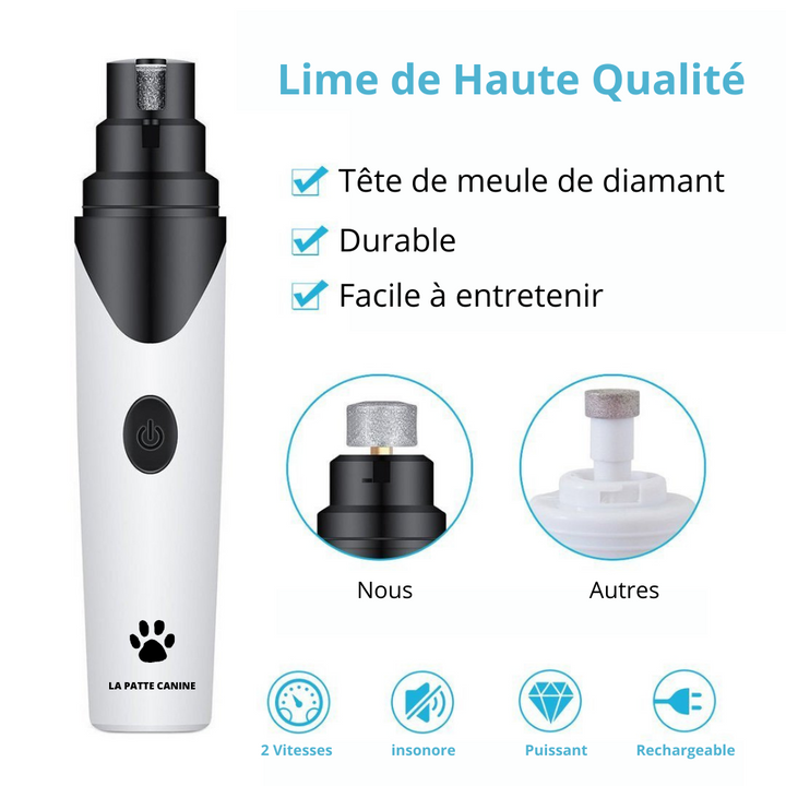 Elektrische Nagelfeile für Hunde