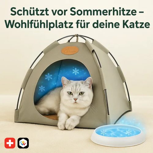 Katzen Kühlzelt