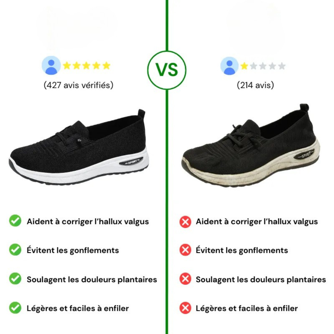 Leichte orthopädische Komfort-Sneakers für Frauen