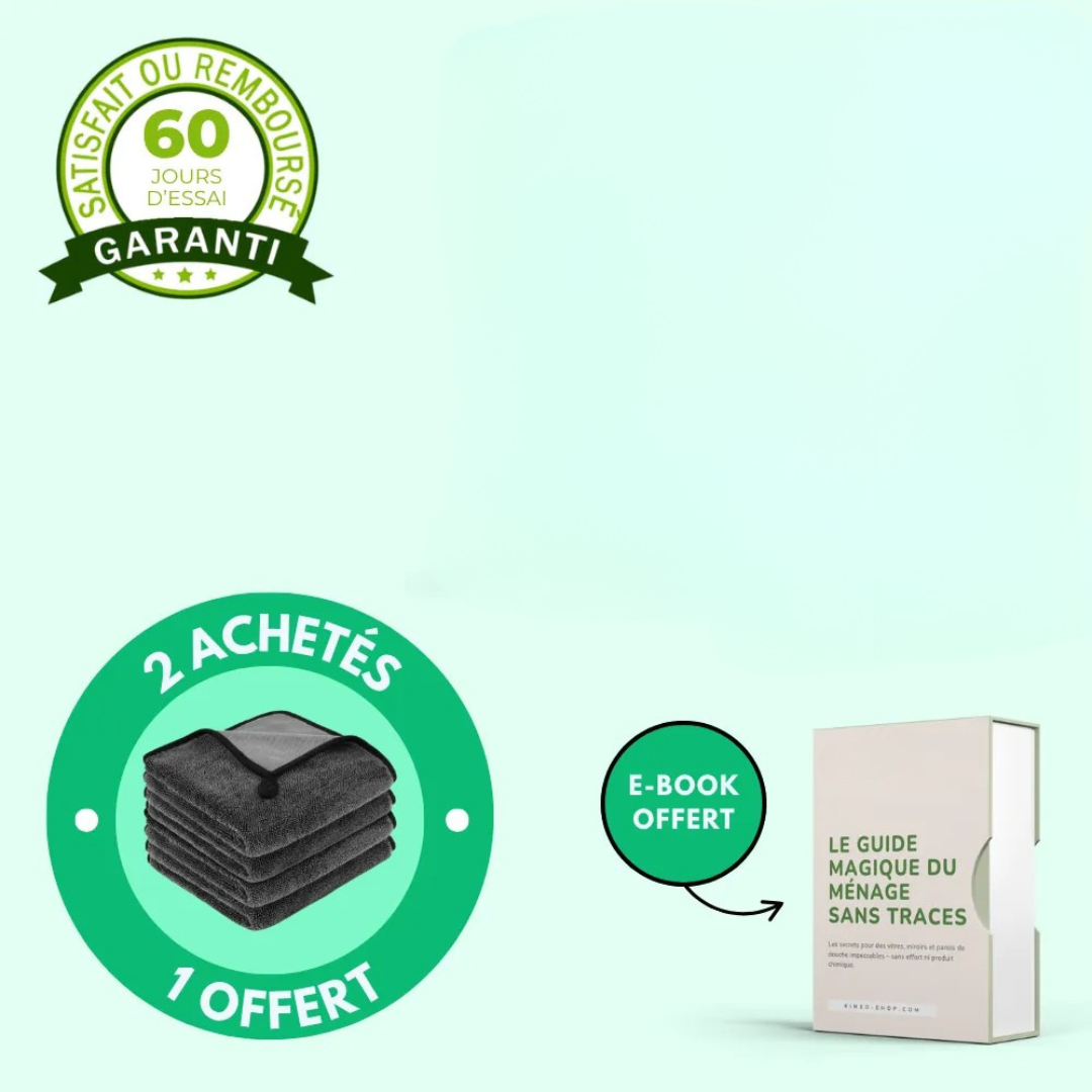 Ultra-absorbierendes Anti-Kalk-Mikrofasertuch