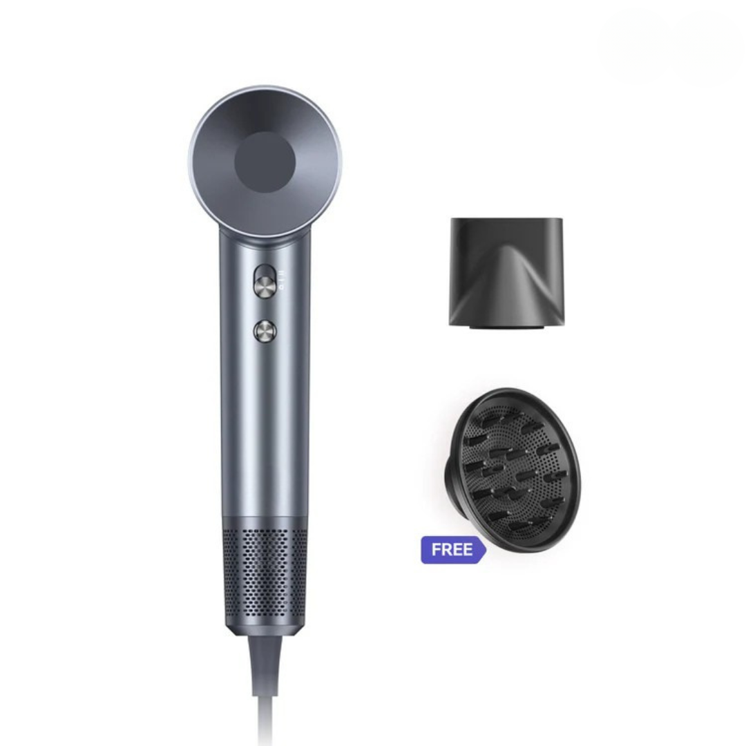 Hochgeschwindigkeitshaartrockner mit Diffusoraufsatz