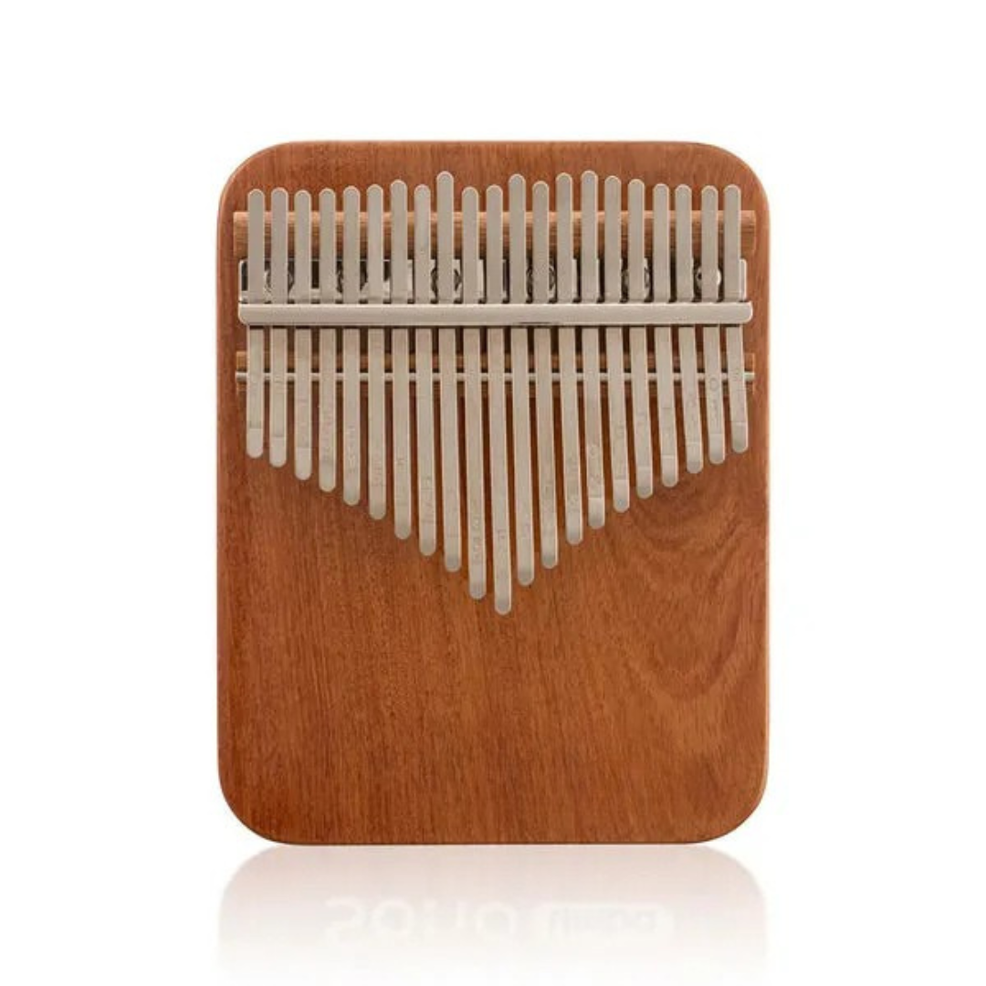 Kalimba 17 Blätter aus Naturholz - Tragbares Entspannungsinstrument
