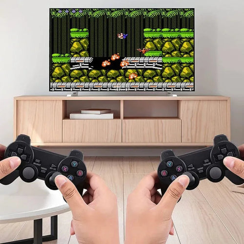 HDMI-Retro-Konsole - 30.000 integrierte Spiele und 2 kabellose Controller