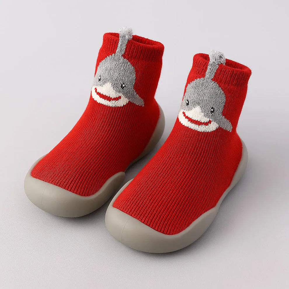 Babyschuhe mit rutschfester Sohle