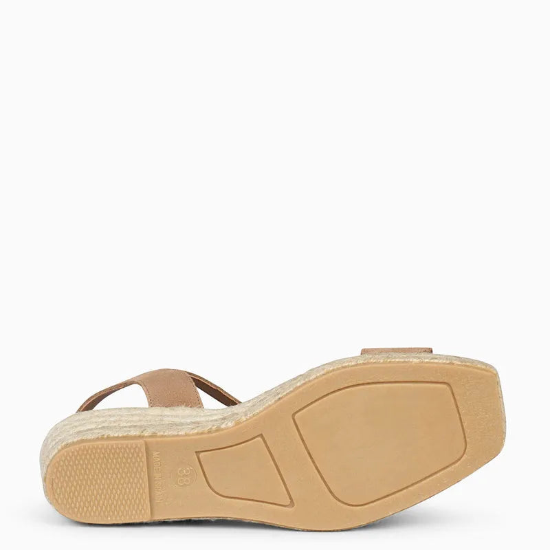Keil-Sandalen Frau