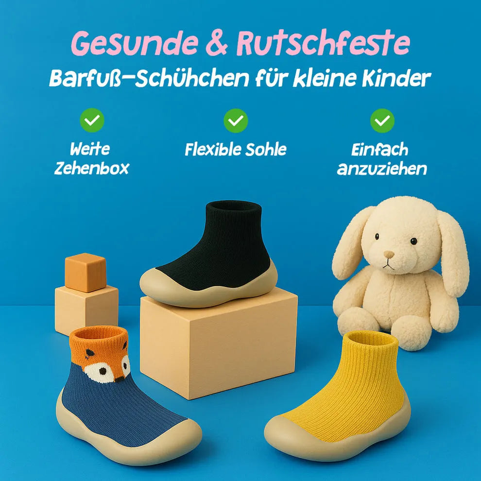 Babyschuhe mit rutschfester Sohle