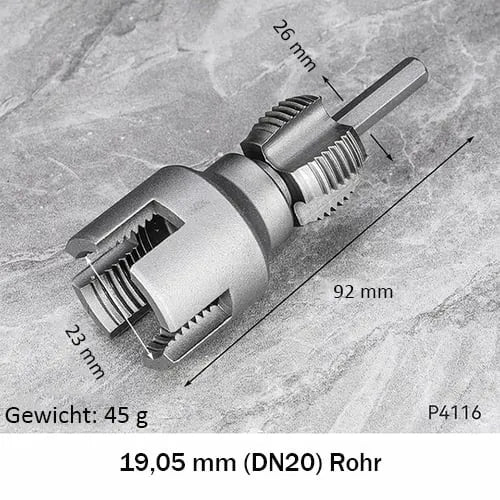 Innen- und Außengewindeschneider für Rohre