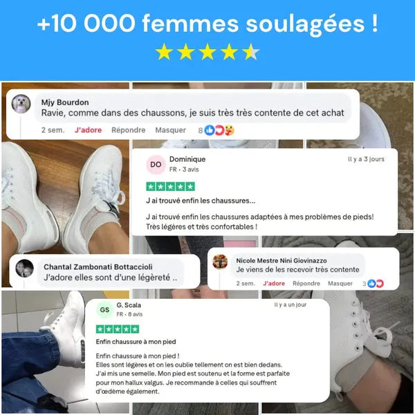 Atmungsaktive orthopädische Komfort-Sneakers