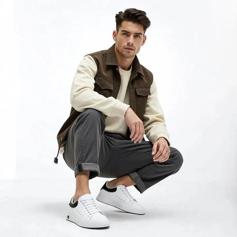 Erhöhende Turnschuhe für Männer +10 cm