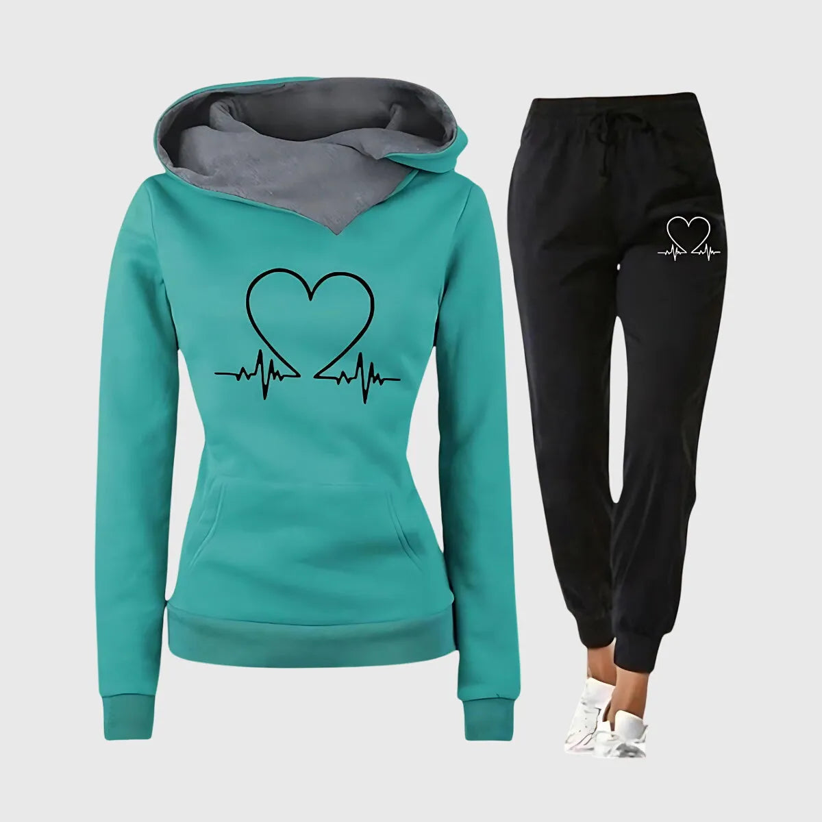 Zweiteiliges Damen-Trainingsset