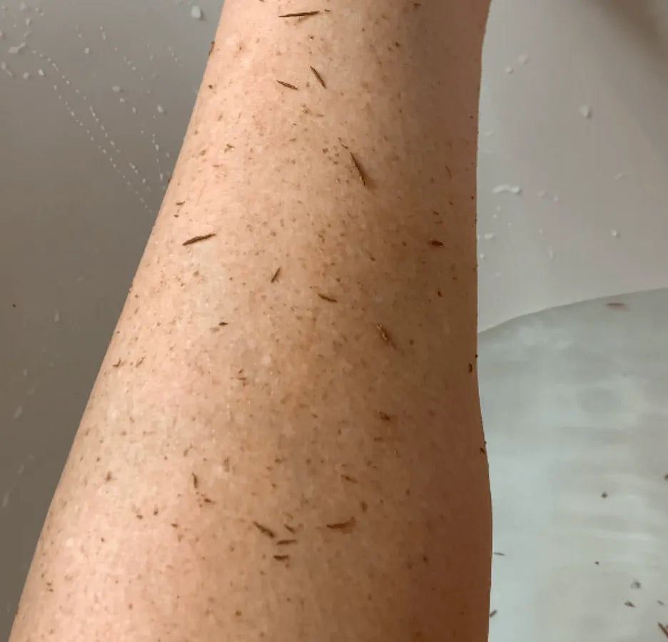 Peeling-Handschuh - Entfernt abgestorbene Hautschüppchen