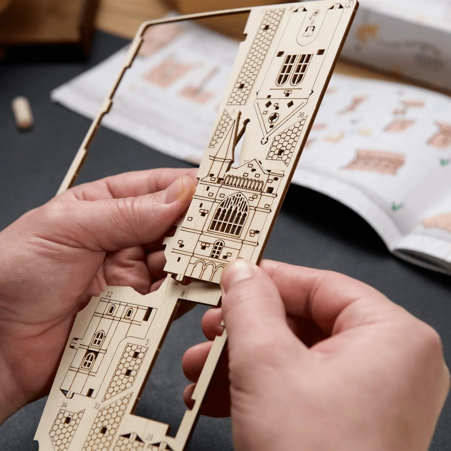 3D Holzpuzzle Schloss